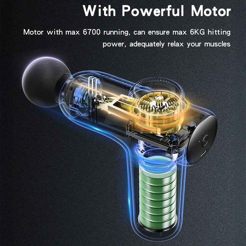 Yesido Massager MG01 Massage Gun juodas
