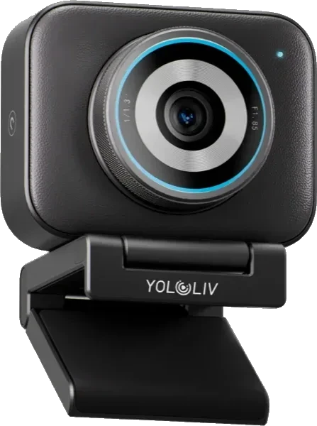 YoloLiv YoloCam S3 Web Kamera | Juodas