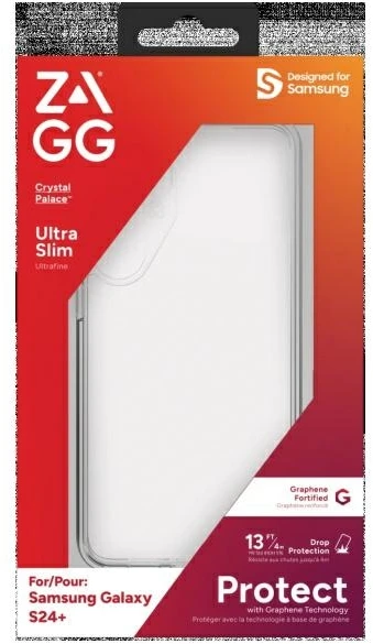 Dėklas ZAGG C rystal Palace skirtas Samsung Galaxy S24+ skaidrus