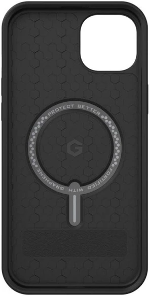Dėklas ZAGG Denali Snap Kickstand skirtas Apple iPhone 14 Plus / 15 Plus juodos spalvos