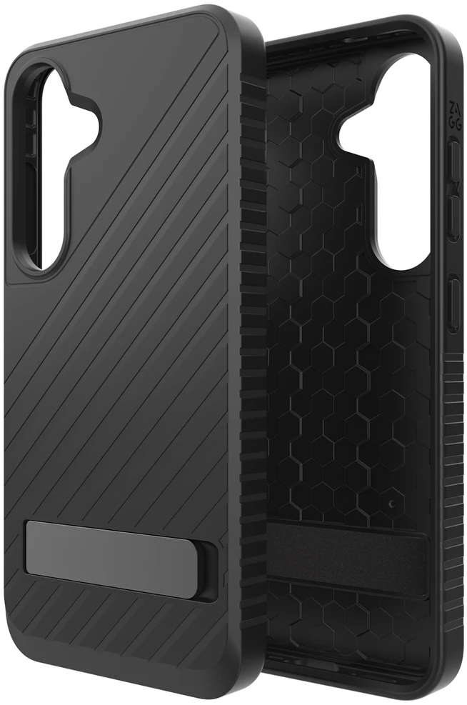 ZAGG Denali Snap KS dėklas, skirtas Samsung Galaxy S25 – juodas
