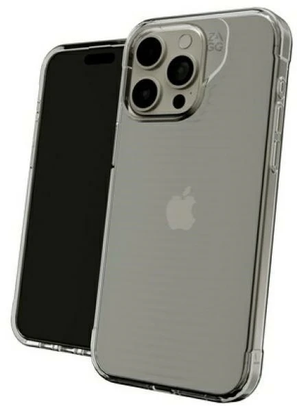Dėklas ZAGG Luxe skirtas Apple iPhone 15 Pro Max skaidrus