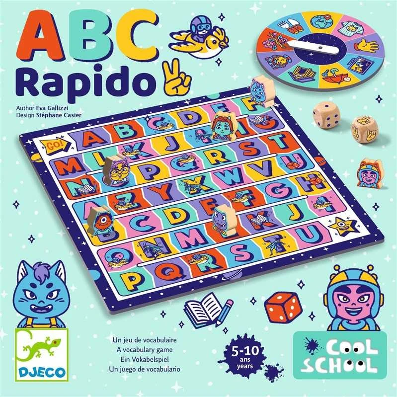Djeco Edukacinis stalo žaidimas - ABC Rapido ( DJ08583 )