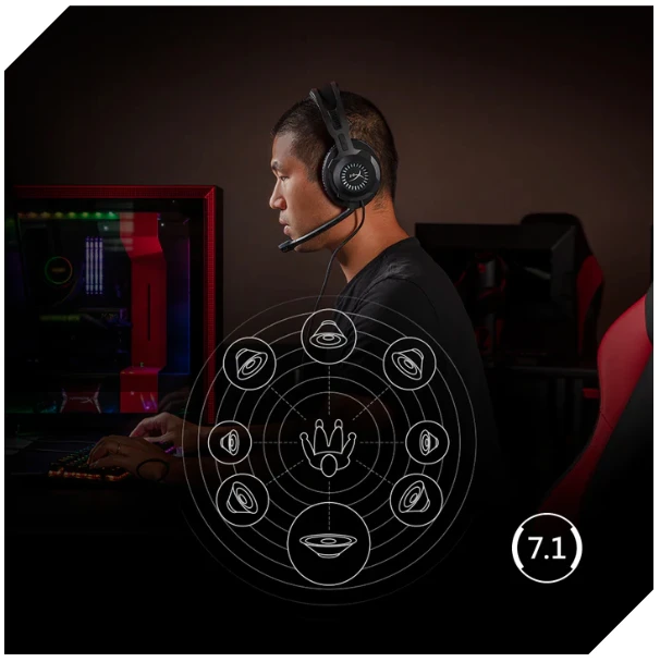 Žaidimų Ausinės HyperX Cloud Revolver Gaming Headset + 7.1