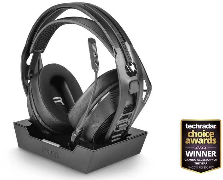 Nacon RIG 800 PRO HX belaidės žaidimų ausinės (juodos) | XBOX