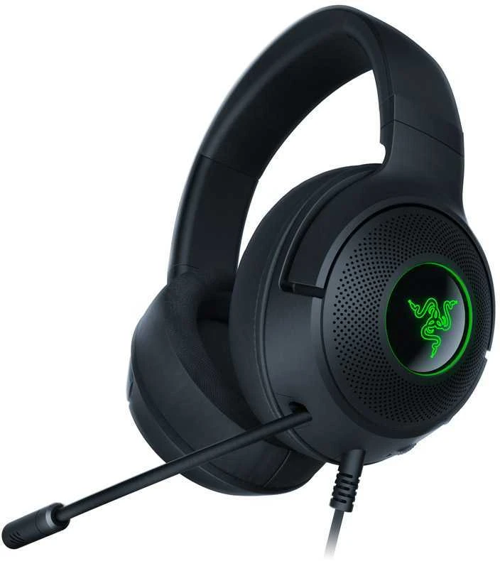 Razer Kraken V3 X žaidimų ausinės su laidu, USB Type-A Juodos