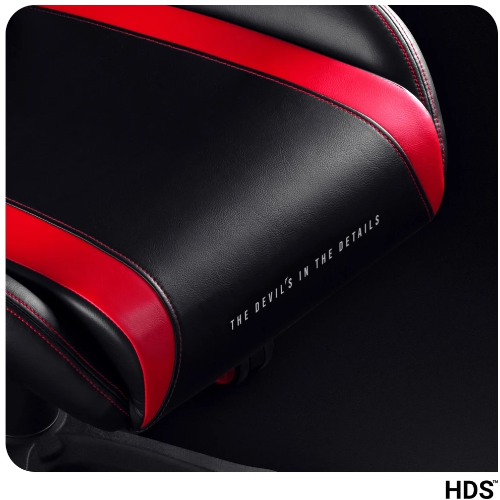 Žaidimų kėdė Diablo X-Horn 2.0 Gaming Chair Normal, Raudonos/Juodos spalvos