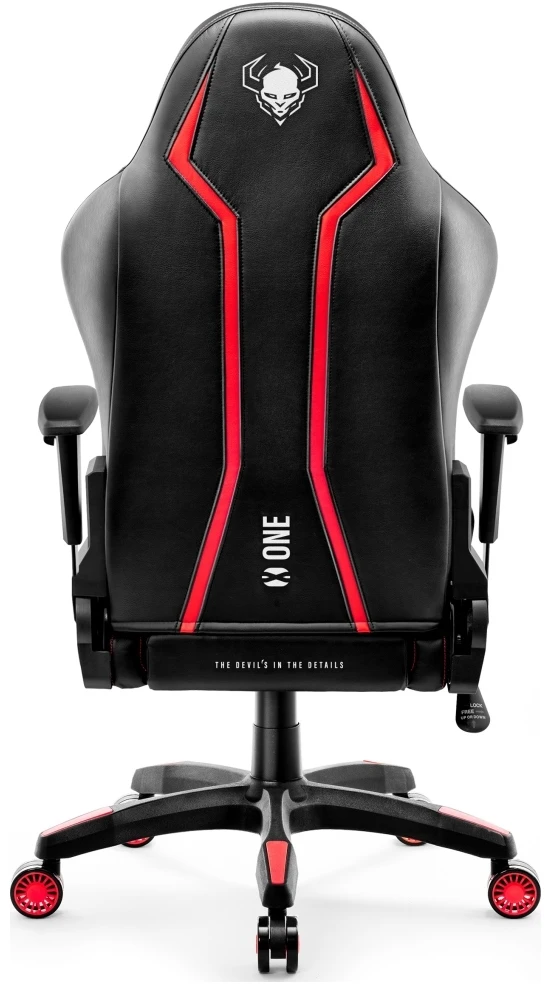 Žaidimų kėdė Diablo X-One 2.0 Gaming Chair King, Juodos/raudonos spalvos