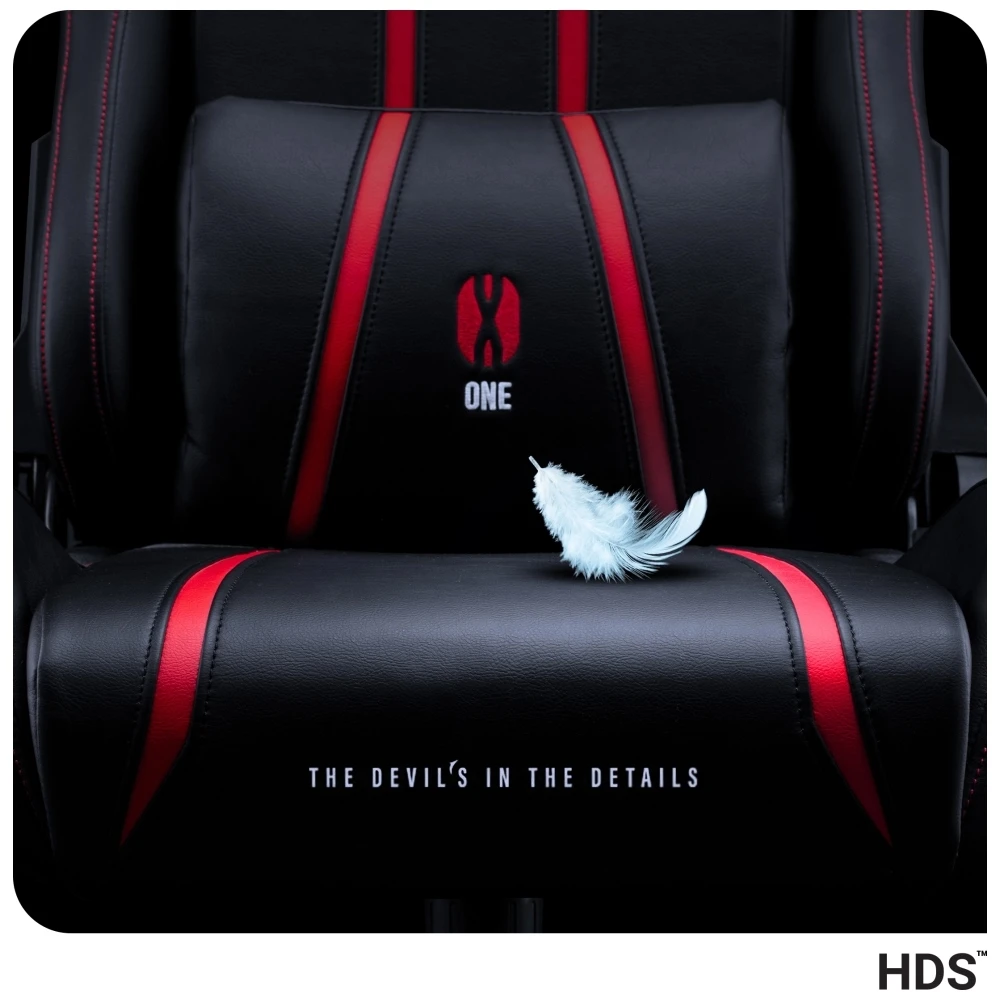 Žaidimų kėdė Diablo X-One 2.0 Gaming Chair King, Juodos/raudonos spalvos