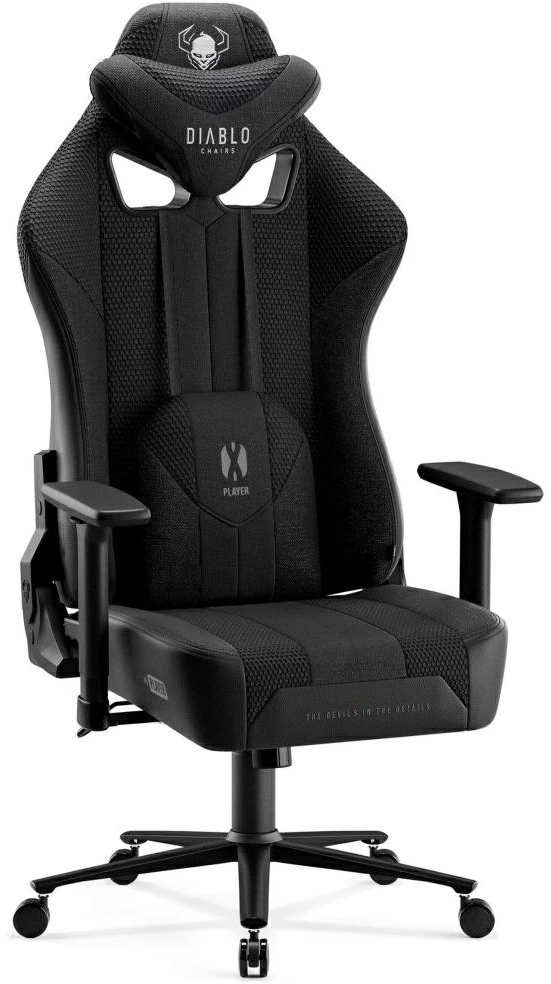 Žaidimų kėdė Diablo X-Player 2.0, spalva: juoda, dydis: "King"