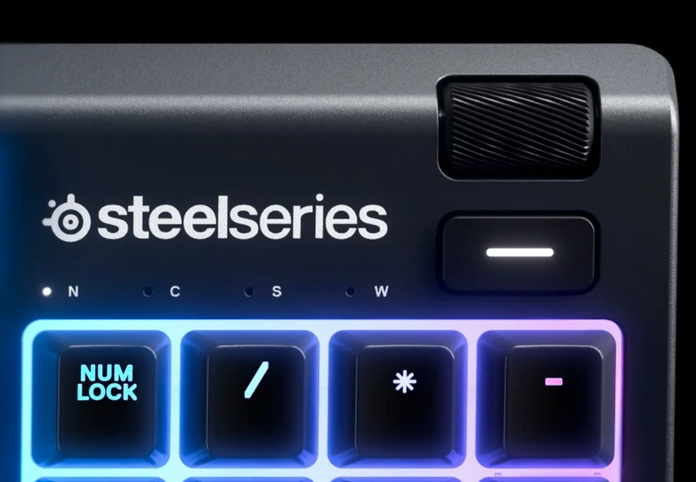 Žaidimų klaviatūra SteelSeries Apex 3 RGB Membraninė, US išdėstymas