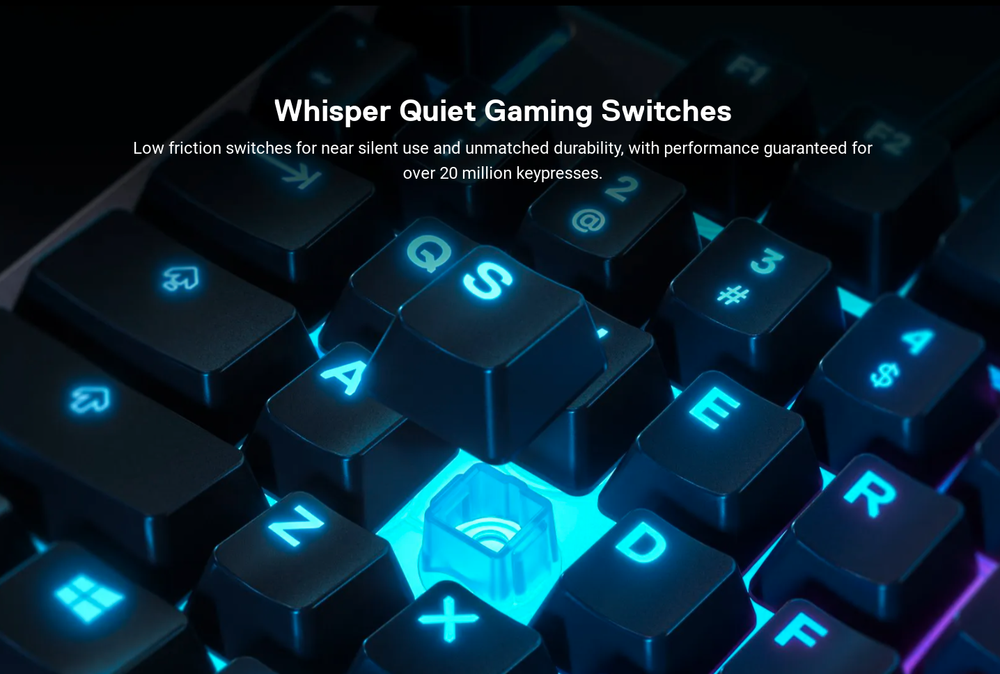 Žaidimų klaviatūra SteelSeries Apex 3, US išdėstymas