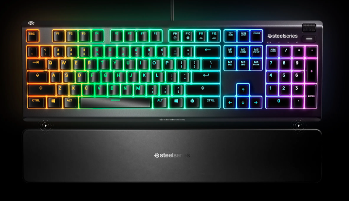 Žaidimų klaviatūra SteelSeries Apex 3, US išdėstymas