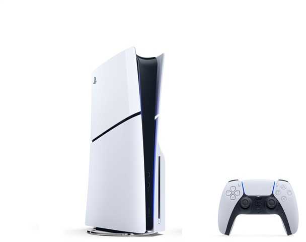 Sony PlayStation 5 SLIM žaidimų konsolė (1 TB SSD, Disc Drive)