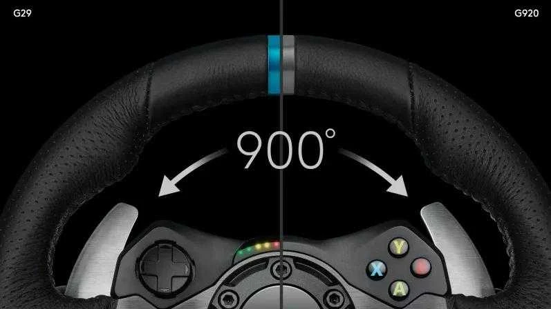 Žaidimų vairas Logitech G29 Driving Force PS5/PS4 PS3//PC Gaming steering wheel