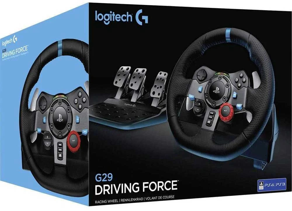 Žaidimų vairas Logitech G29 Driving Force PS5/PS4 PS3//PC Gaming steering wheel