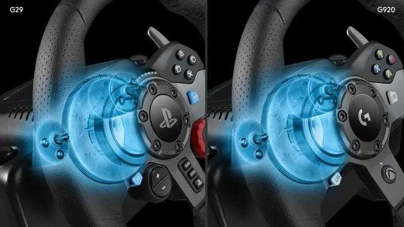 Žaidimų vairas Logitech G29 Driving Force PS5/PS4 PS3//PC Gaming steering wheel