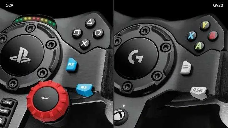 Žaidimų vairas Logitech G29 Driving Force PS5/PS4 PS3//PC Gaming steering wheel