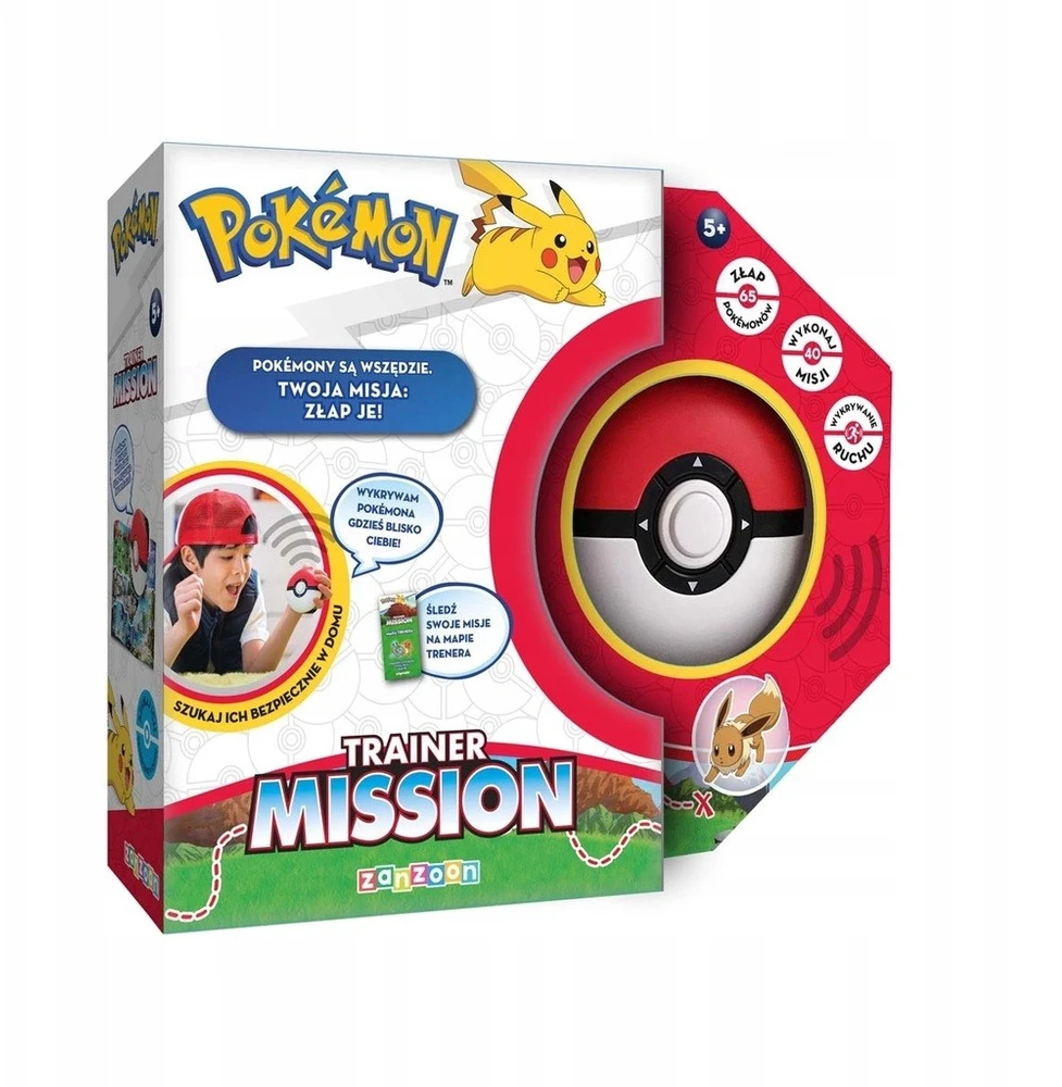 zanzoon Pokemon trenerio misija, žaidimas