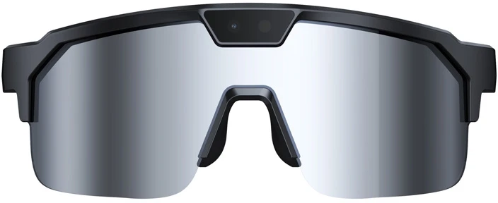 Išmanieji Akinių - Zeblaze Q01 8 MP Kamera, 1200P Vaizdo, Balso Valdymas - Sidabrinė