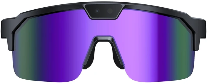 Išmanieji Akinių - Zeblaze Q01 8 MP Kamera, 1200P Vaizdo, AI Vertimas - Purpurinė