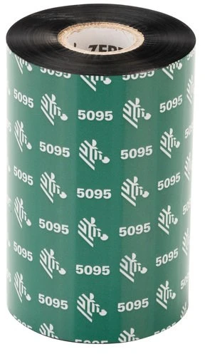 Zebra 5095 Resin terminė juosta 300 m Juoda