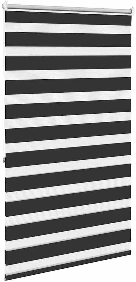 Zebra Žaliuzė, Roletas 100 x 175 cm, Juodas