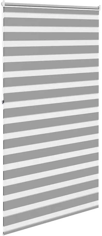 Zebra Žaliuzė, Roletas 120 x 230 cm, Pilkas