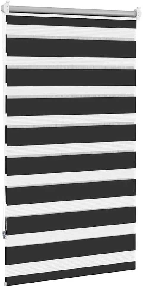 Zebra Žaliuzė, Roletas 70 x 120 cm, Juodas