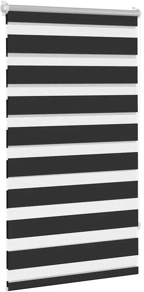 Zebra Žaliuzė, Roletas 90 x 150 cm, Juodas