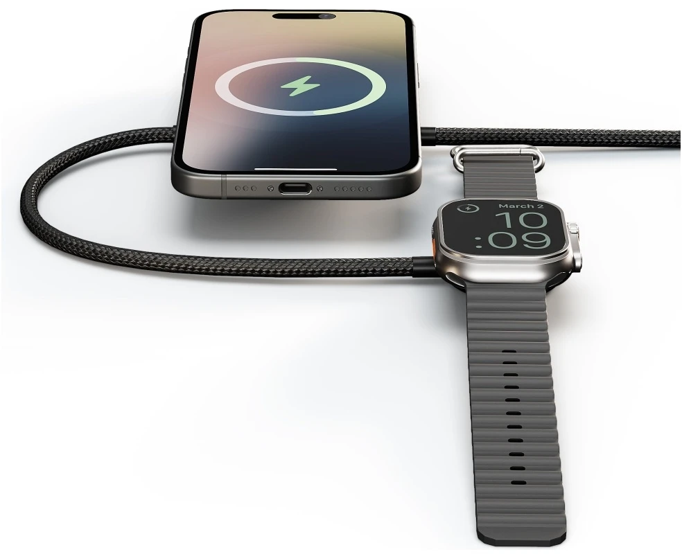 ZENS CHARGING CABLE PRO 2 Juodas