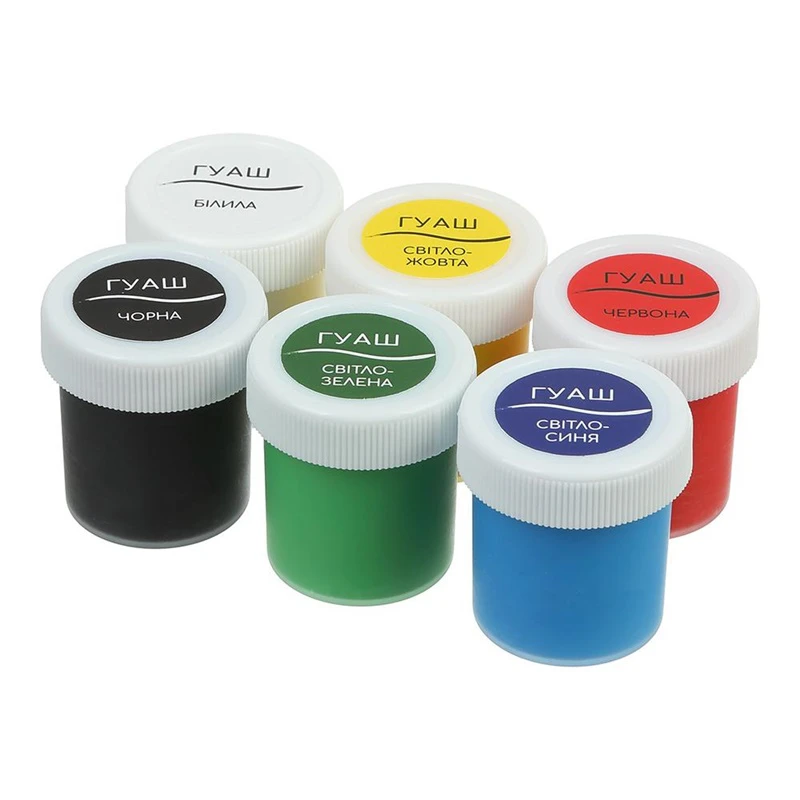 Zibi GUAŠAS CLASSIC 6 SPALVŲX20ML KIDS LINE