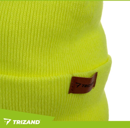Žieminė kepurė su žibintuvėliu - geltona Trizand 22664