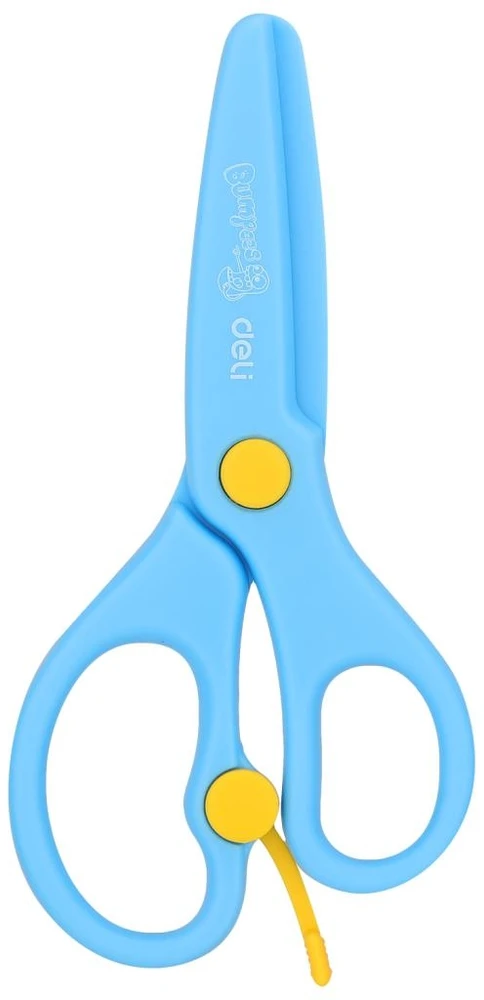 Žirklės DELI, 13cm, plastikinės, vaikiškos