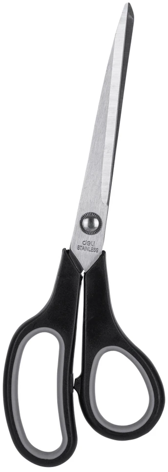 Žirklės DELI 38369, 23cm, Soft Touch, įvairių spalvų