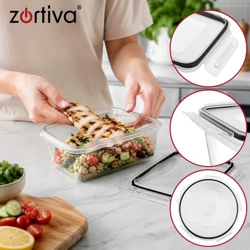 „Zortiva“ maisto konteinerių rinkinys – 12 vnt.