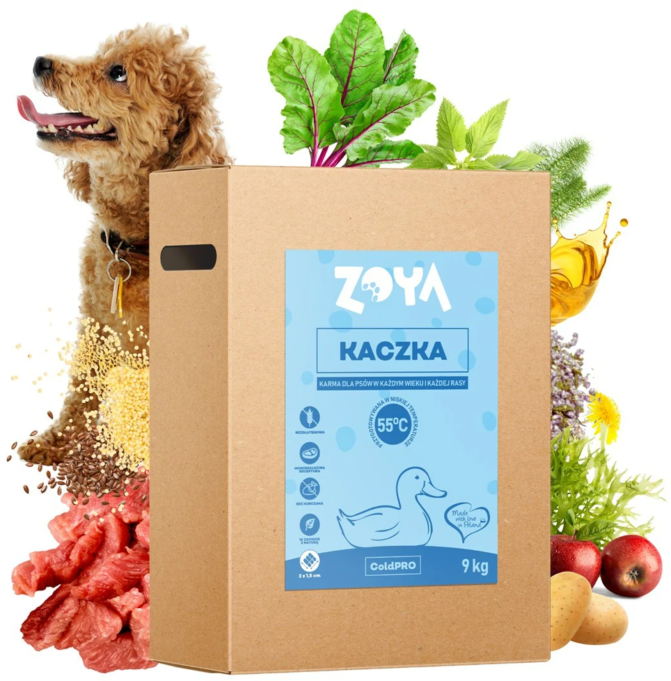 Šunų Maistas - ZOYA ColdPRO Antiena Sausas Šunų Maistas 9kg Be Glitimo