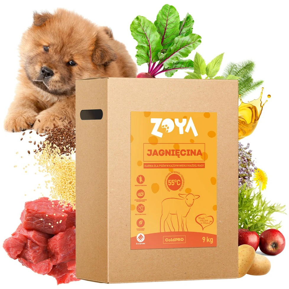 Šunų Maistas - ZOYA ColdPRO Avienos Sausas Maistas 9kg Suaugusiems Šunims Visoms Veislėms