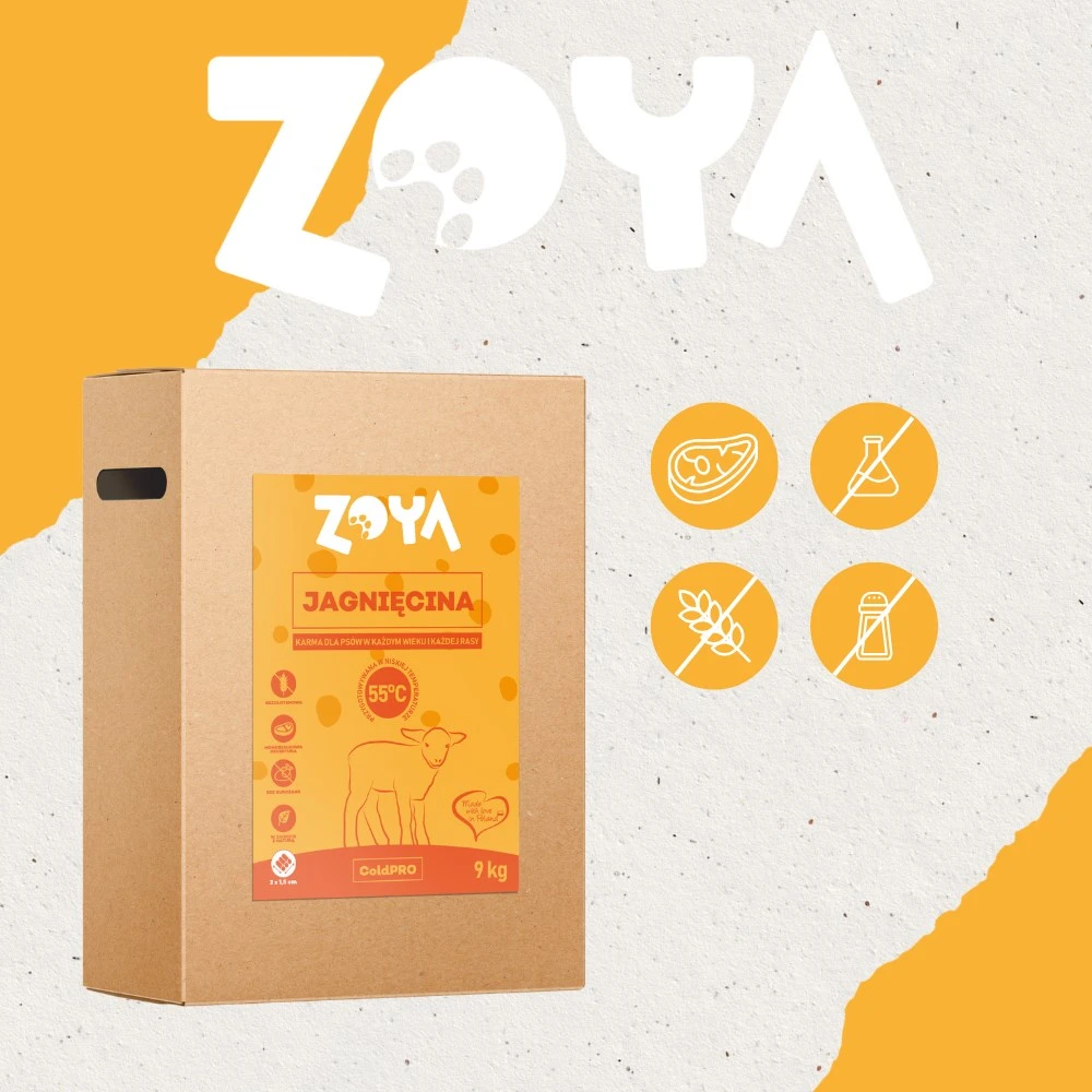 Šunų Maistas - ZOYA ColdPRO Avienos Sausas Maistas 9kg Suaugusiems Šunims Visoms Veislėms