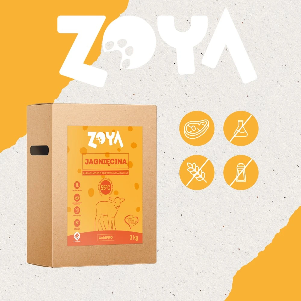 Šunų Maistas - ZOYA ColdPRO Aviena Be Glitimo Sausas Maistas 3kg