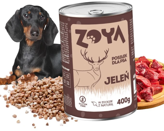 ZOYA Deer – drėgnas ėdalas šunims – 400g