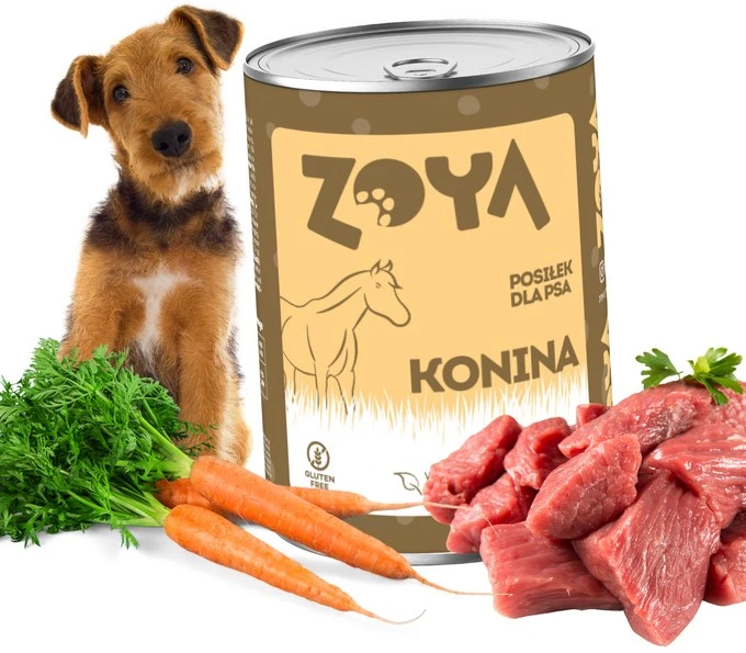 ZOYA Horse – drėgnas ėdalas šunims – 400g