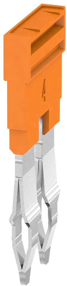 ZQV 4N/2 trumpiklis, 2P, 32A, žingsnis 6.1mm, oranžinis, Weidmuller