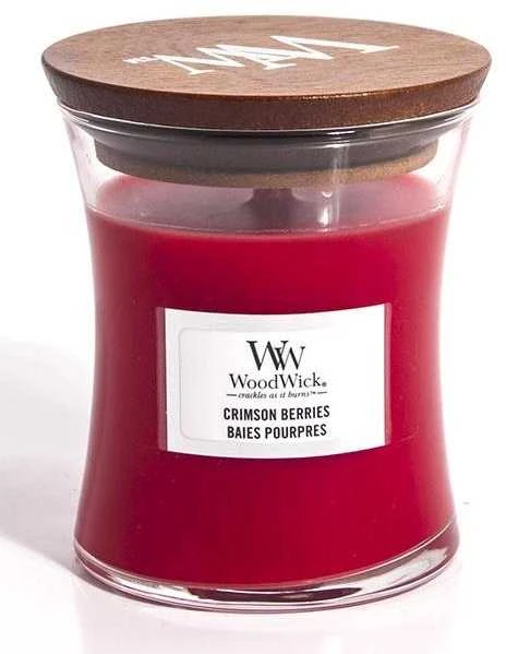 WoodWick Aromatinė žvakė (Crimson Berries), 85 g