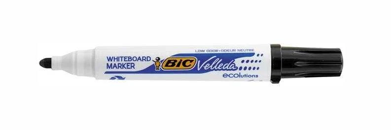 Bic Žymeklis baltai lentai Velleda 1701 1-5 mm, juodas, 1 vnt. 525824