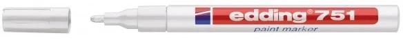 Edding 751 Paint Marker Baltas (4-751049) (4751049)