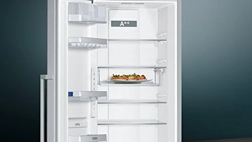 186 cm ner. plieno spalvos No Frost šaldytuvas be šaldymo kameros Siemens KS36FPI3P