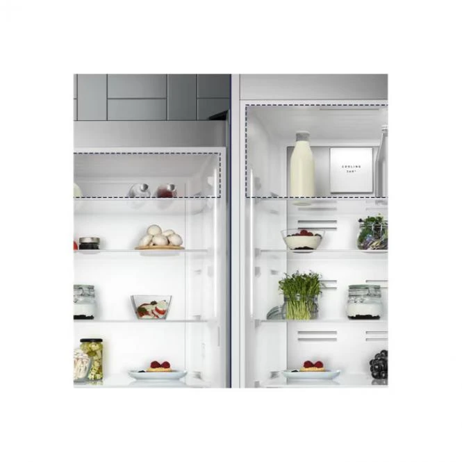 188 cm. įmontuojamas šaldytuvas su šaldikliu „No Frost AI CoolAssist“ Electrolux E7CNAE19S