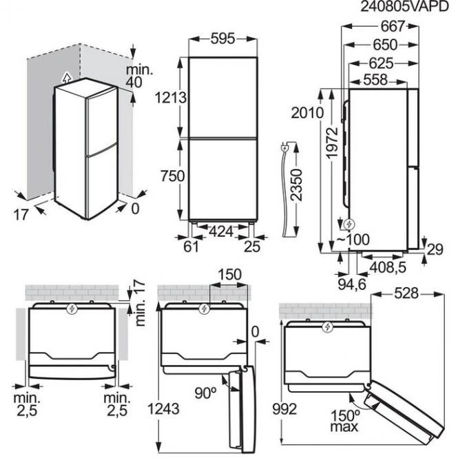 Šaldytuvas Electrolux LNT5ME36U1