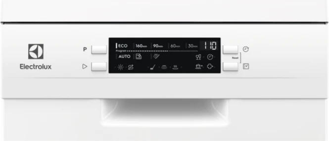 45 cm pločio baltos spalvos indaplovė Electrolux ESS42220SW